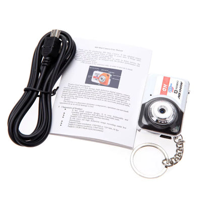 X6 Mini Camera Portable Ultra Mini High Denifition Digital Camera Mini DV Support 32GB TF Card with Mic Gifts for Kids