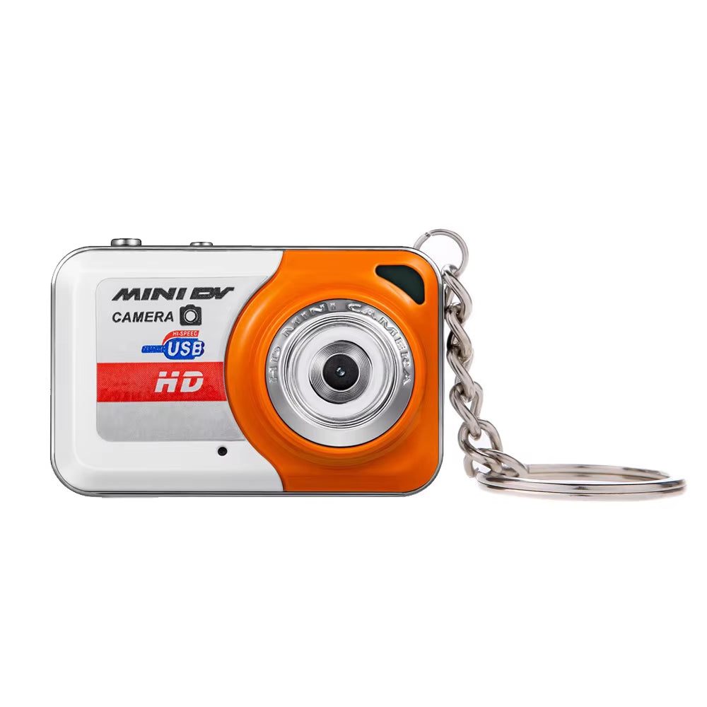 X6 Mini Camera Portable Ultra Mini High Denifition Digital Camera Mini DV Support 32GB TF Card with Mic Gifts for Kids